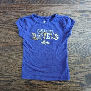 Baltimore Ravens Girls Tee